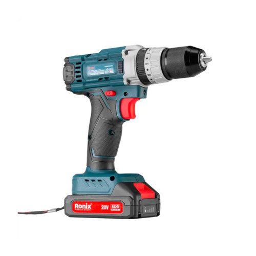 دریل پیچ گوشتی چکشی شارژی 20 ولت مدل 8620i رونیکس ساخت ایران