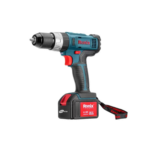دریل پیچ گوشتی چکشی شارژی 18 ولت مدل 8618 رونیکس