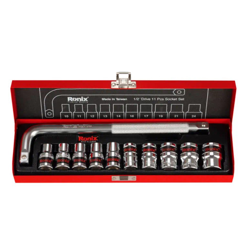 مجموعه بکس 11 عددی 1/2 اینچ مدل RH-2610 رونیکس