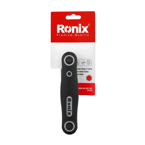 مجموعه 8 عددی آچار آلن شش گوش چاقویی مدل RH-2020 رونیکس